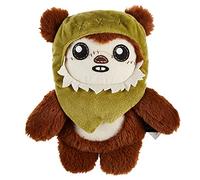 Star Wars Galaxy’S Edge Mattel Peluche Sonore Ewok 15 Cm à L’Effigie des Espèces Du Film, Jouet à Collectionner Pour Fans Et enfants Dès 3 Ans, Hgb96 Exclusivité sur Amazon