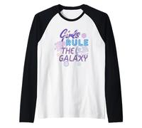 Star Wars Girls Rule The Galaxy Drawing Manche Raglan