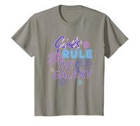Star Wars Girls Rule The Galaxy Drawing T-Shirt