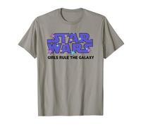 Star Wars Girls Rule The Galaxy Stars T-Shirt