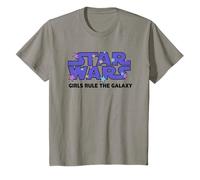 Star Wars Girls Rule The Galaxy Stars T-Shirt