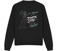 Star Wars - "Give Yourself To The Darkside" Sweatshirt für Herren/Damen Uni TV3811 (L) (Schwarz)