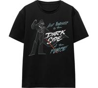 Star Wars - "Give Yourself To The Darkside" T-Shirt für Herren/Damen Uni TV17041 (L) (Schwarz)