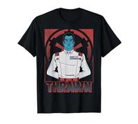 Star Wars Grand Admiral Thrawn Poster T-Shirt, Homme, Noir, 5XL