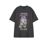 Star Wars Gris R2-D2 T-shirt à manches courtes Homme