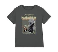 mandarin creative ltd Star Wars Grogo Legend Continues Unisex Kids T Shirt, Charbon, 12-13 Ans Garçon