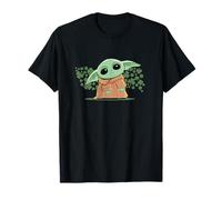 Star Wars Grogu and Lucky Green Shamrocks St. Patrick's Day T-Shirt