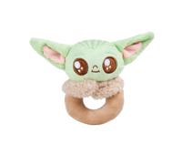 Simba Star Wars Grogu Hochet en Peluche 100% GRS recyclée - Peluche Douillette en Peluche Douce, idée Cadeau pour Enfants et Fans à partir de 0 Mois