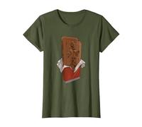 Star Wars Han Solo Carbonite Chocolate Candy Bar Halloween T-Shirt, Femme, Olive, M
