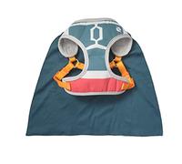 Star Wars Harnais Boba Fett pour Chien avec Cape, Taille S | Harnais Star Wars pour Animaux de Compagnie, Lavable en Machine