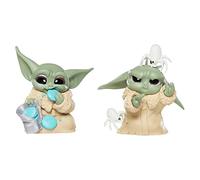 Star Wars Hasbro The Bounty Collection, Pack de 2 Figurines statiques, Grogu et ami têtard, et Marche dans la Neige, dès 4 Ans F5185 Multicolore