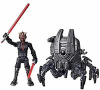 Star Wars Hasbro Mission Fleet Gear Class Dark Maul Sith Probe Pursuit Figurine et véhicule de 6 cm pour Enfants à partir de 4 Ans
