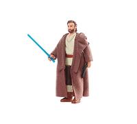 Star Wars Hasbro Retro Collection, Figurine Obi-Wan Kenobi (Jedi Errant) de 9,5 cm, Obi-Wan Kenobi, pour Enfants, dès 4 Ans F5770