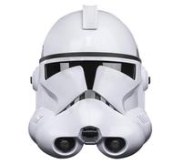 Star Wars Hasbro The Black Series, The Clone Wars, Casque électronique Premium de Clone Trooper Phase II, Article de Cosplay de Collection, dès 14 Ans, F3911, Multicolore