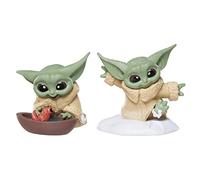 Star Wars Hasbro The Bounty Collection, Pack de 2 Figurines statiques, Grogu et ami têtard, et Marche dans la Neige, dès 4 Ans F5185 Multicolore