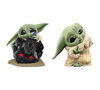 Star Wars Hasbro The Bounty Collection Série 5 Lot de 2 Figurines Grogu F5941 pour Enfants à partir de 4 Ans Multicolore 5,5 cm