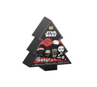 Star Wars Holiday 2024 - Pack 4 porte-clés Pocket POP! Tree Holiday Box 4 cm