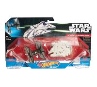 Star Wars Hot Wheels The Fighter vs. Millennium Falcon