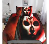 Star Wars Housses De Couettes D Imprim¿¿ Ensemble De Literie,Avec Taie D'oreiller,The Mandalorian Ousse De Couette Avec Fermeture ¿¿Clair Chambre