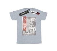 Star Wars - "I Am Your Father Chinese" T-shirt pour homme BI46489 (3XL) (Gris)