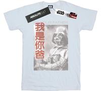 Star Wars - "I Am Your Father Chinese" T-shirt pour homme BI46489 (L) (Blanc)