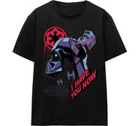 Star Wars - "I Have You Now" T-shirt homme/femme unie TV17222 (XXL) (Noir)