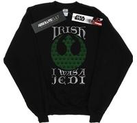 Star Wars - "Irish I Was A Jedi" Sweat-shirt pour homme BI45758 (4XL) (Noir)