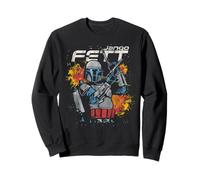 Star Wars Jango Fett Hero Blasters Mandalorian Prequel Sweatshirt