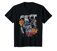 Star Wars Jango Fett Hero Blasters Mandalorian Prequel T-Shirt, Enfant, Noir, 2 Ans