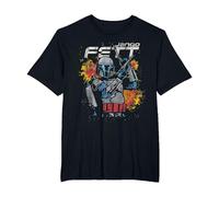 Star Wars Jango Fett Hero Blasters Mandalorian Prequel T-Shirt, Homme Grandes Tailles, Noir, 6X Tall