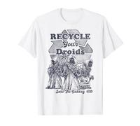 Star Wars Jawas Recycle Your Droids Save The Galaxy Portrait T-Shirt