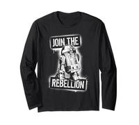 Star Wars Join The Rebellion R2-D2 Spray Paint Template Art Manche Longue