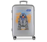 Star Wars Joumma Galaxy Valise en Argent Moyen 46 x 65 x 23 cm avec Fermeture latérale Rigide en ABS, Fermeture à Combinaison latérale 56L 3.1kg, 4 Roues Doubles