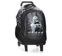 Star Wars Joumma His Name Is Grogu Sac à dos avec trolley pour ordinateur portable 15,6" Noir 34x46x21 cm PVC 32,84L