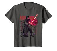 Star Wars Kylo Ren Japanese T-Shirt, Enfant, Asphalte, 2 Ans