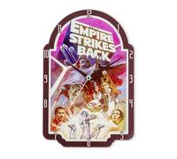 Star Wars La Guerre des Etoiles Horloge Murale Nostalgique l'empire Contre-Attaque en métal, Multicolore, Taille Unique