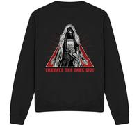Star Wars : L'Acolyte - "Embrace The Dark Side Of The Force" Sweatshirt für Herren/Damen Uni TV4071 (XXL) (Schwarz)