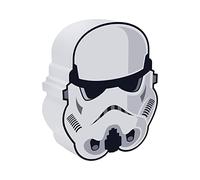 Star Wars Lampe de Nuit Stormtrooper Marchandise Lucas Film Officielle, Décor de Chambre & Lampe de Bureau, Cadeau pour Fans Mandalorian, Fonctionne sur Piles