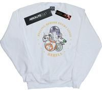 Star Wars : L'ascension de Skywalker - "Star Wars L'ascension de Skywalker Roulant derrière les lignes ennemies" Sweatshirt pour Jungen BI49524 (128) (Weiß)