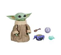 Star Wars Figurine Galactic Snackin’ Grogu animatronique 23 cm – Plus de 40 sons et mouvements