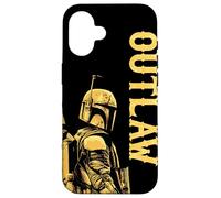 Star Wars Le Livre de Boba Fett Outlaw Noir Coque pour iPhone 16