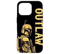 Star Wars Le Livre de Boba Fett Outlaw Noir Coque pour iPhone 16 Pro