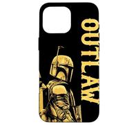 Star Wars Le Livre de Boba Fett Outlaw Noir Coque pour iPhone 16 Pro Max