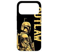 Star Wars Le Livre de Boba Fett Outlaw Noir Coque pour iPhone 17 Pro Max