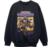 Star Wars - "Le Mandalorien, c'est plus que ce que j'avais prévu" Sweat-shirt pour enfants BI36481 (140-146) (Schwarz)