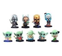 Star Wars Le Mandalorien Cosbi Mini Figurines 8 Cm Boîte Aveugle YuMe Toys