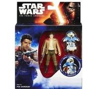 Star wars le reveil de la force - poe dameron avec armure - figurine 9 cm
