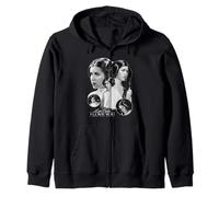 Star Wars Leia Organa I Love You Black & White Portrait Sweat à Capuche