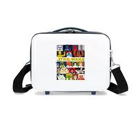 Star wars L'Enfant Personnages Trousse de Toilette Adaptable Blanche 29x21x15 cms ABS Rigide 9.14L 0.8 kgs