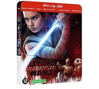Star Wars : Les Derniers Jedi Steelbook Blu-ray 3D + 2D